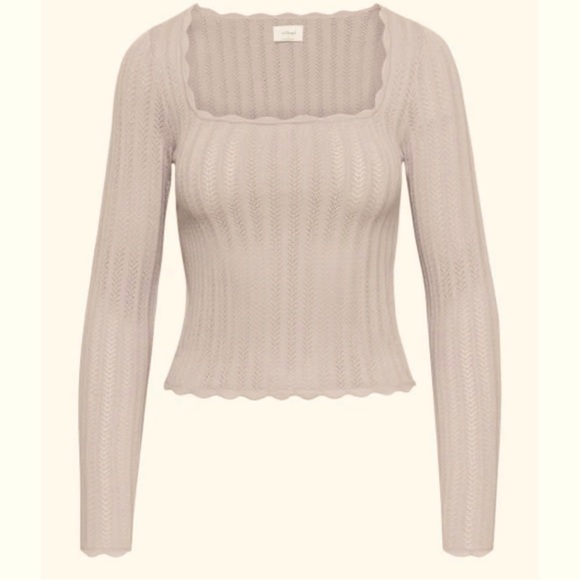 Wilfred Sweaters - Wilfred Morado Gray Knit Sweater